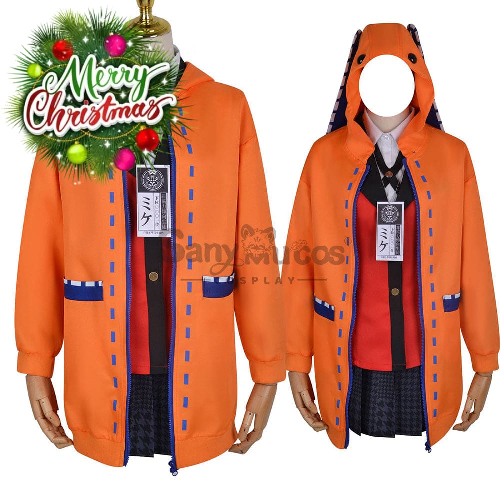 【In Stock】Anime Kakegurui Cosplay Yomozuki Runa Costume Plus Size Costumes