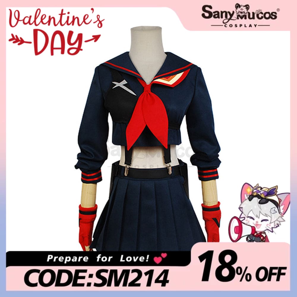 【In Stock】Anime Kill La Cosplay Matoi Ryuuko Costume Costumes