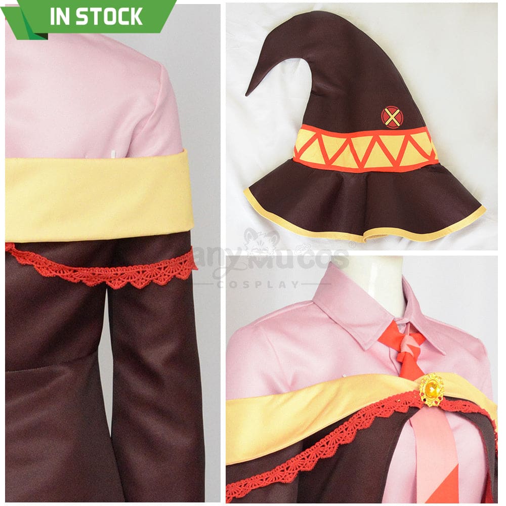 【In Stock】Anime Konosuba: God’s Blessing On This Wonderful World Cosplay Megumin Costume Costumes