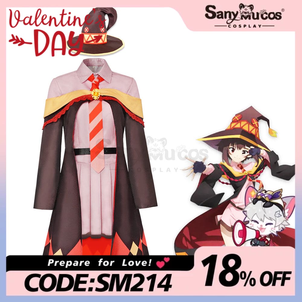 【In Stock】Anime Konosuba: God’s Blessing On This Wonderful World Cosplay Megumin Costume Costumes