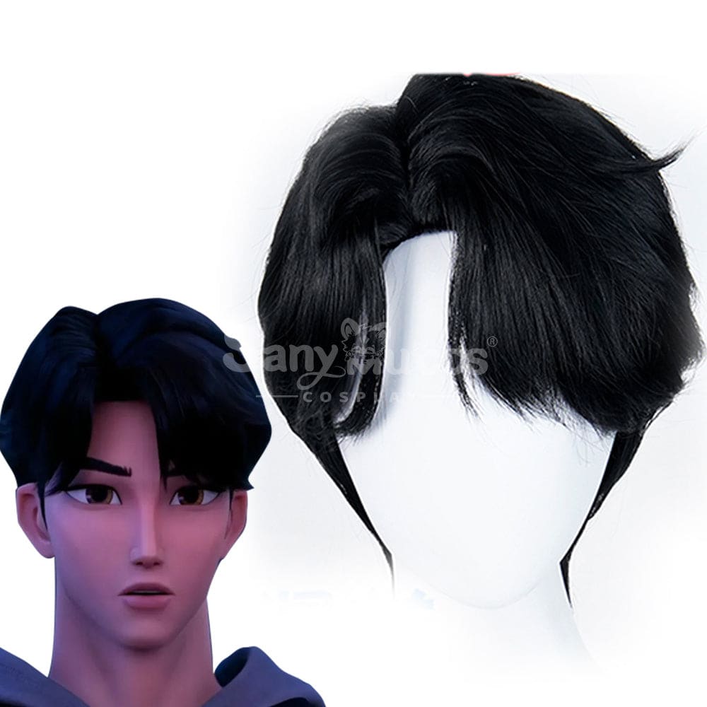 【In Stock】Anime KPop Demon Hunters Cosplay Jinu Cosplay Wig Cosplay Wigs