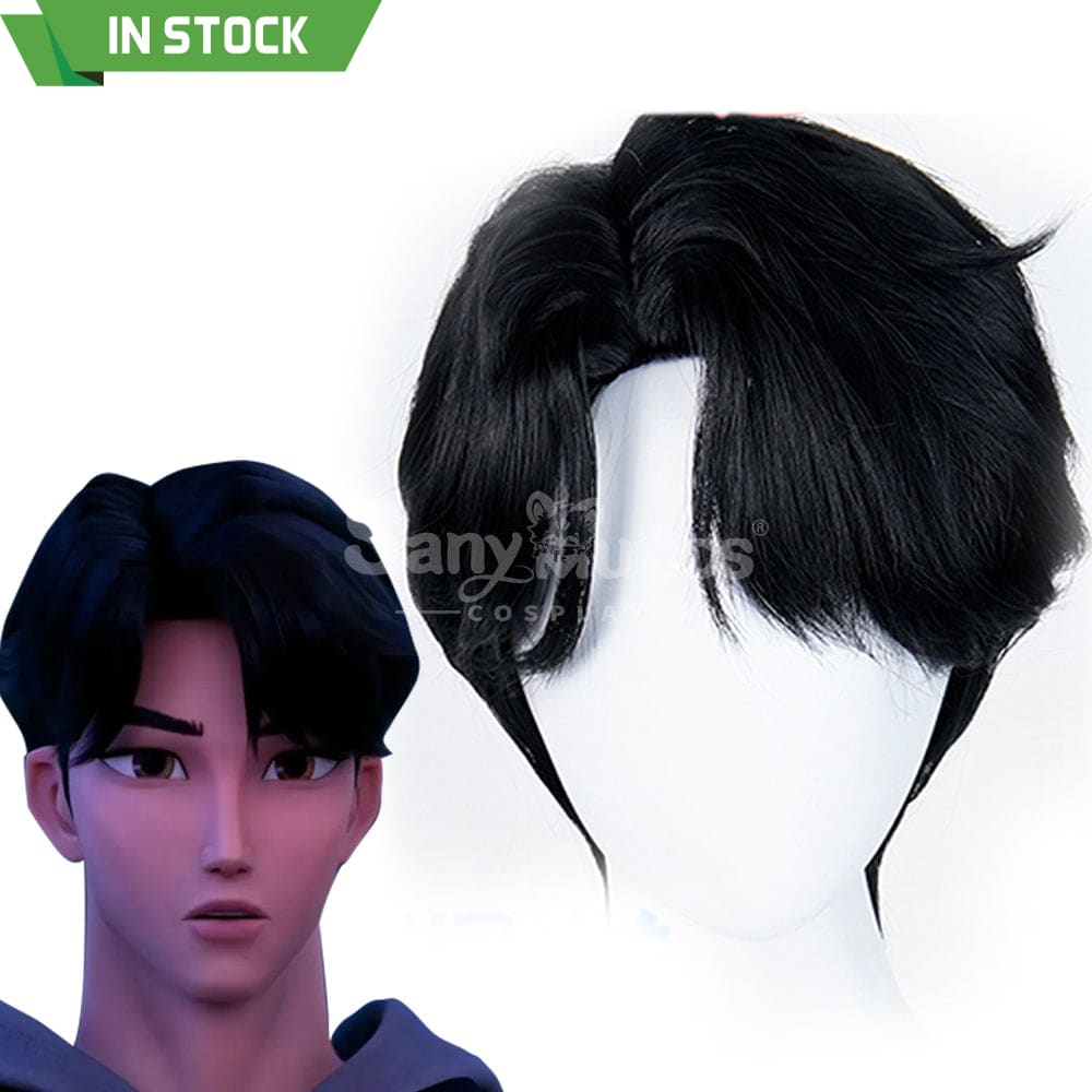 【In Stock】Anime KPop Demon Hunters Cosplay Jinu Cosplay Wig Cosplay Wigs