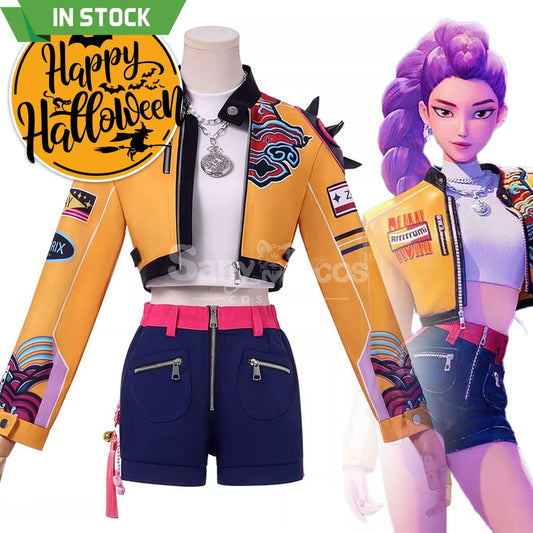【Pre-Sale】Anime K‑POP Demon Hunters Cosplay Rumi Zoey Mira Cosplay Costume Cosplay Costumes 1000