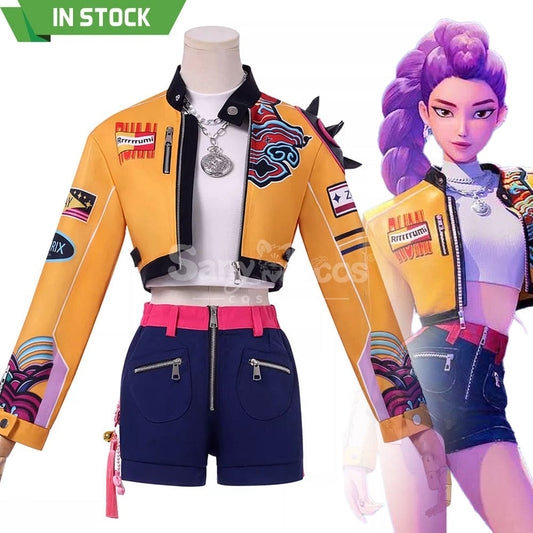 【Pre-Sale】Anime K‑POP Demon Hunters Cosplay Rumi Zoey Mira Cosplay Costume Cosplay Costumes 1000