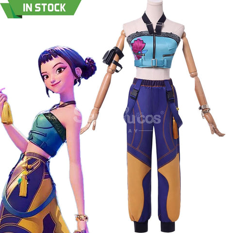 【Pre-Sale】Anime K‑POP Demon Hunters Cosplay Rumi Zoey Mira Cosplay Costume Cosplay Costumes