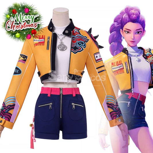 【Pre-Sale】Anime K‑POP Demon Hunters Cosplay Rumi Zoey Mira Cosplay Costume Cosplay Costumes 1000