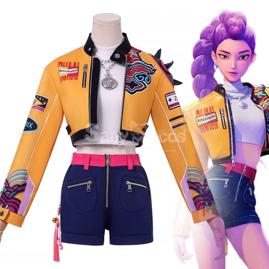 【Pre-Sale】Anime K‑POP Demon Hunters Cosplay Rumi Zoey Mira Cosplay Costume Cosplay Costumes 1000