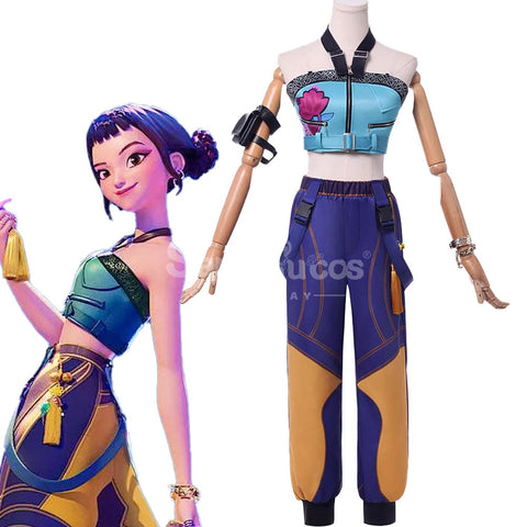 【Pre-Sale】Anime K‑POP Demon Hunters Cosplay Rumi Zoey Mira Cosplay Costume Cosplay Costumes