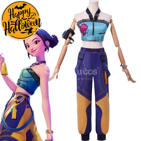 【Pre-Sale】Anime K‑POP Demon Hunters Cosplay Rumi Zoey Mira Cosplay Costume Cosplay Costumes