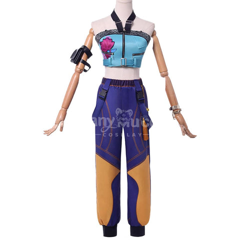 【Pre-Sale】Anime K‑POP Demon Hunters Cosplay Rumi Zoey Mira Cosplay Costume Zoey / XS Cosplay Costumes