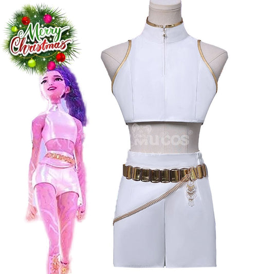 【Pre-Sale】Anime K‑POP Demon Hunters Cosplay Rumi Zoey Mira Playing song uniforms Cosplay Costume Cosplay Costumes 1000