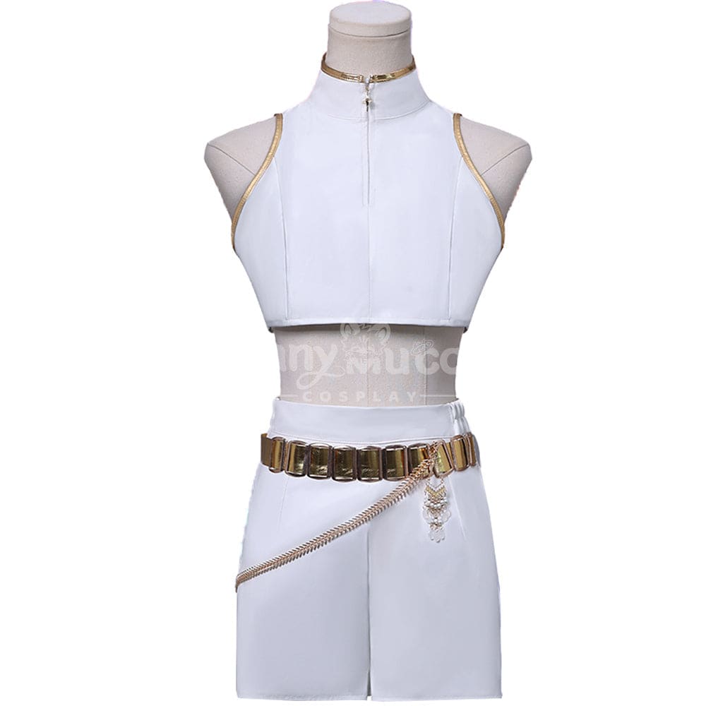 【Pre-Sale】Anime K‑POP Demon Hunters Cosplay Rumi Zoey Mira Playing song uniforms Cosplay Costume Cosplay Costumes