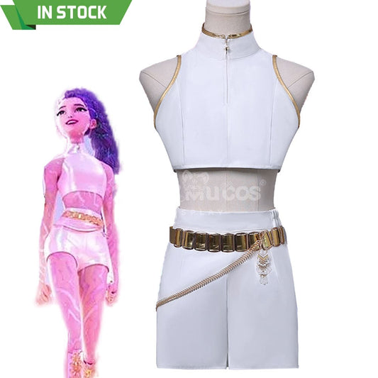 【Pre-Sale】Anime K‑POP Demon Hunters Cosplay Rumi Zoey Mira Playing song uniforms Cosplay Costume Cosplay Costumes 1000