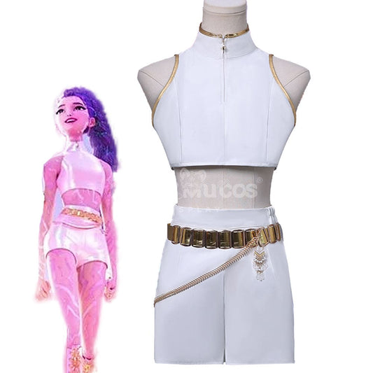 【Pre-Sale】Anime K‑POP Demon Hunters Cosplay Rumi Zoey Mira Playing song uniforms Cosplay Costume Cosplay Costumes 1000