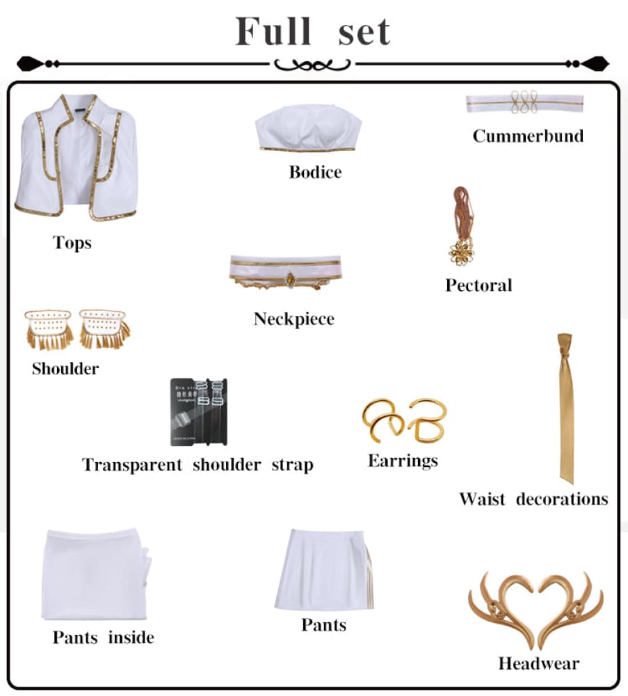 【Pre-Sale】Anime K‑POP Demon Hunters Cosplay Rumi Zoey Mira Playing song uniforms Cosplay Costume Mira / XS Cosplay