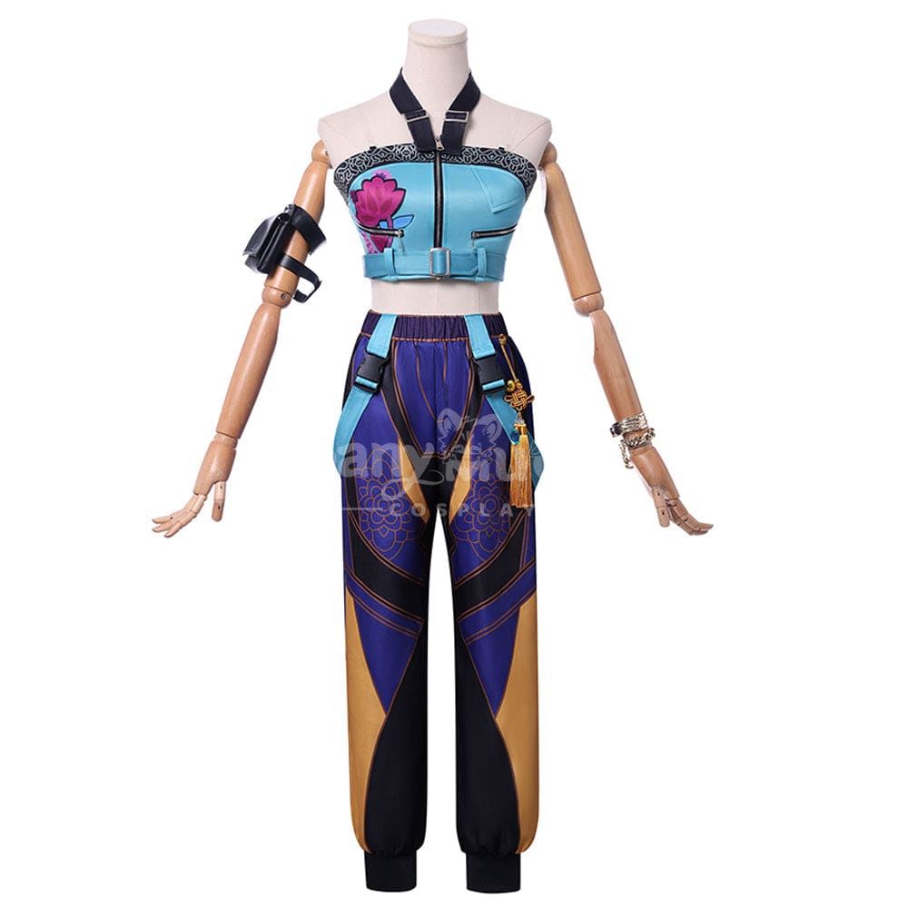 【In Stock】Anime KPop Demon Hunters Cosplay Zoey Cosplay Costume Cosplay Costumes