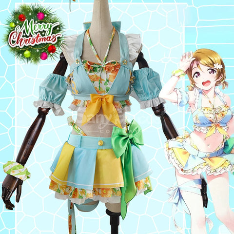【In Stock】Anime Love Live! School Idol Project Cosplay Hanayo Koizumi Swimsuit Cosplay Costume Cosplay Costumes