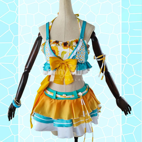 【In Stock】Anime Love Live! School Idol Project Cosplay Rin Hoshizora Swimsuit Cosplay Costume Cosplay Costumes