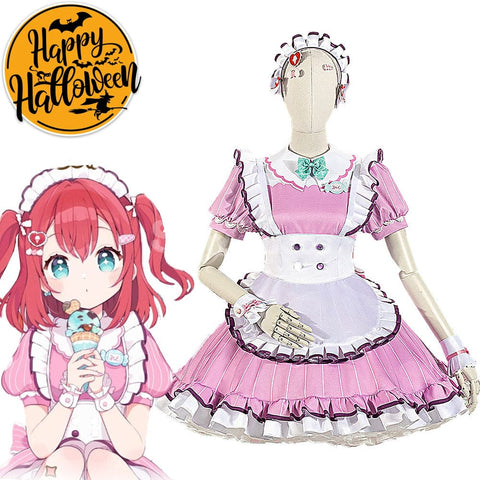 【Pre-Sale】Anime LoveLive! AiScReam Cosplay Ayumu Ruby Shiki Cosplay Costume Cosplay Costumes