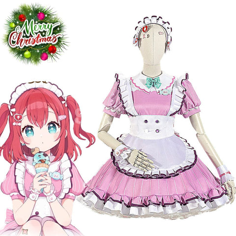 【Pre-Sale】Anime LoveLive! AiScReam Cosplay Ayumu Ruby Shiki Cosplay Costume Cosplay Costumes