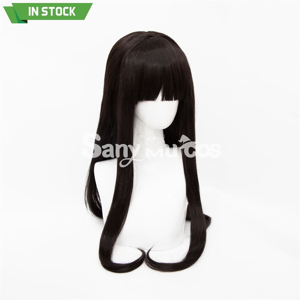 Anime Lycoris Recoil Takina Inoue Cosplay Wig Dark Brown Wig