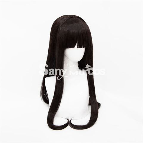 Anime Lycoris Recoil Takina Inoue Cosplay Wig Dark Brown Wig