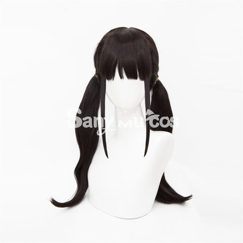 Anime Lycoris Recoil Takina Inoue Cosplay Wig Dark Brown Wig