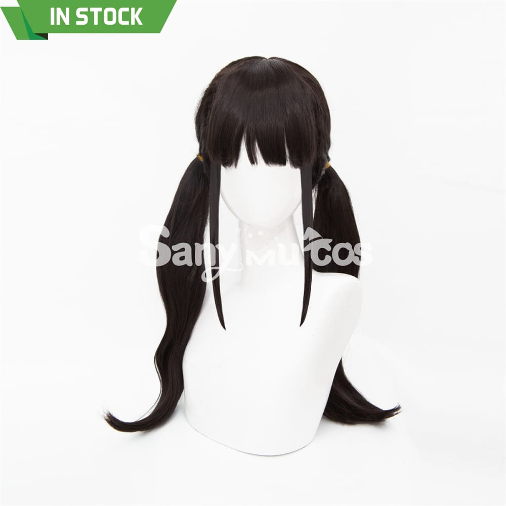 Anime Lycoris Recoil Takina Inoue Cosplay Wig Dark Brown Wig