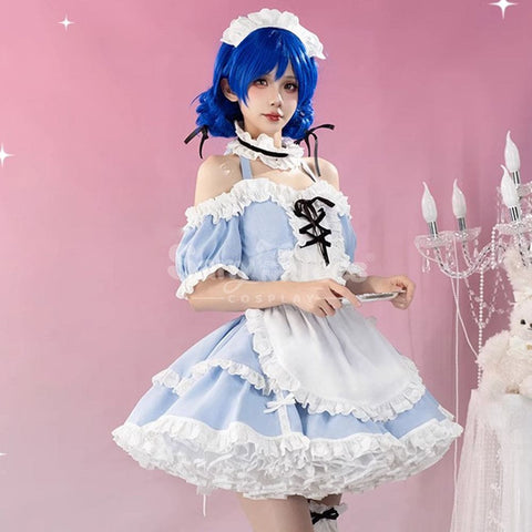 【Pre-Sale】Anime Mermaid Melody Pichi Pichi Pitch Cosplay Hanon Hosho Maid Cosplay Costume Cosplay Costumes