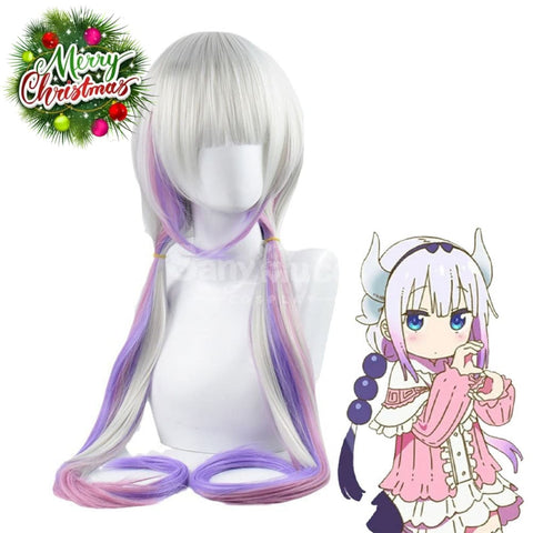 【In Stock】Anime Miss Kobayashi’s Dragon Maid Cosplay Kanna Kamui Cosplay Wig Cosplay Wigs