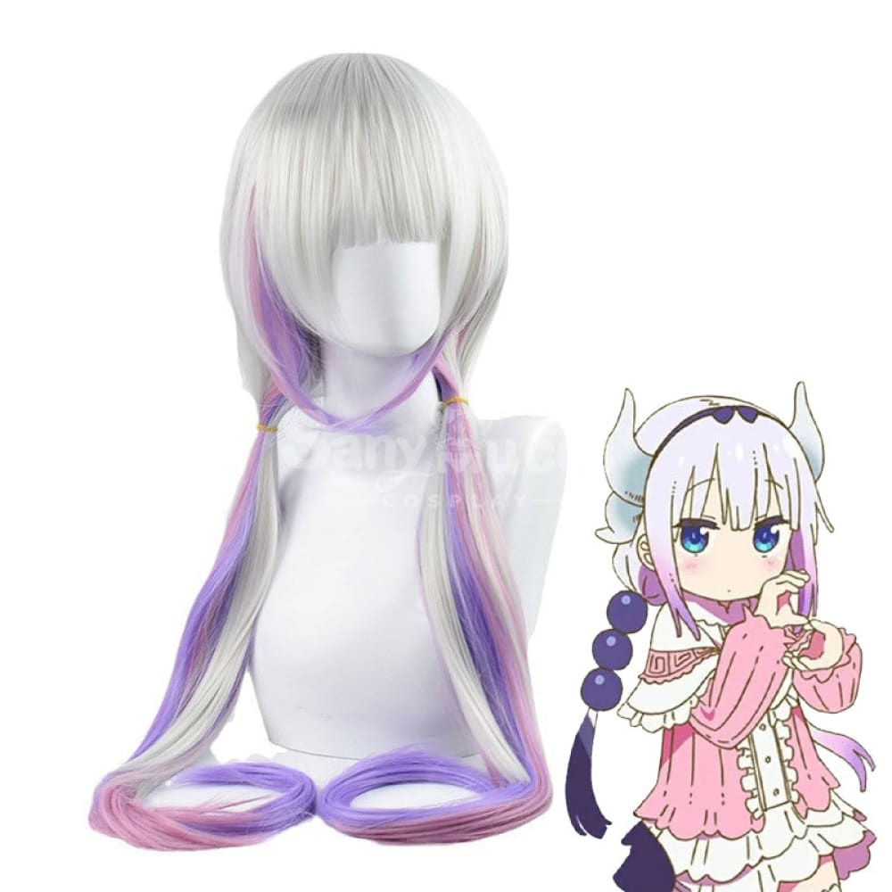 【In Stock】Anime Miss Kobayashi’s Dragon Maid Cosplay Kanna Kamui Cosplay Wig Cosplay Wigs