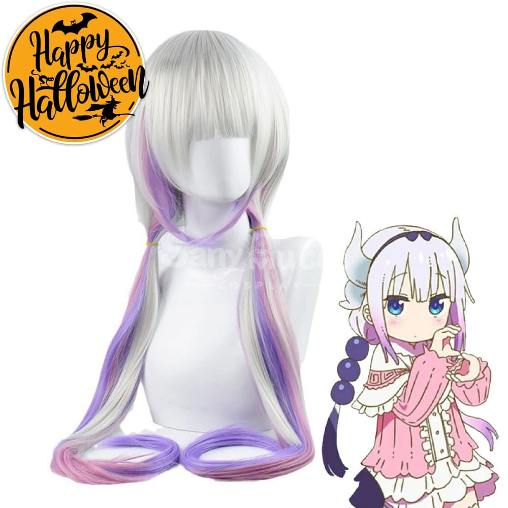 【In Stock】Anime Miss Kobayashi’s Dragon Maid Cosplay Kanna Kamui Cosplay Wig Cosplay Wigs