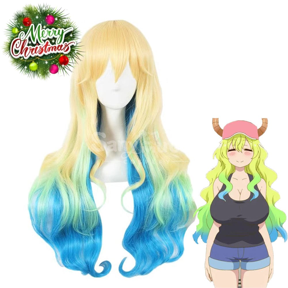 【In Stock】Anime Miss Kobayashi’s Dragon Maid Cosplay Lucoa Cosplay Wig Cosplay Wigs