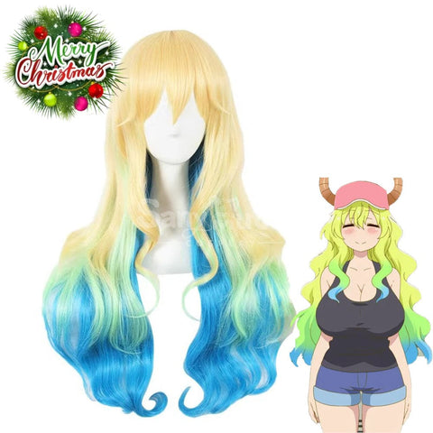 【In Stock】Anime Miss Kobayashi’s Dragon Maid Cosplay Lucoa Cosplay Wig Cosplay Wigs