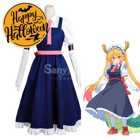 【In Stock】Anime Miss Kobayashi’s Dragon Maid Cosplay Tohru Cosplay Costume Cosplay Costumes