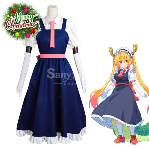【In Stock】Anime Miss Kobayashi’s Dragon Maid Cosplay Tohru Cosplay Costume Cosplay Costumes