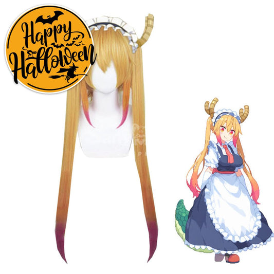 【In Stock】Anime Miss Kobayashi’s Dragon Maid Cosplay Tohru Cosplay Wig Cosplay Wigs 1000