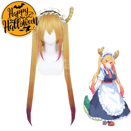 【In Stock】Anime Miss Kobayashi’s Dragon Maid Cosplay Tohru Cosplay Wig Cosplay Wigs 1000