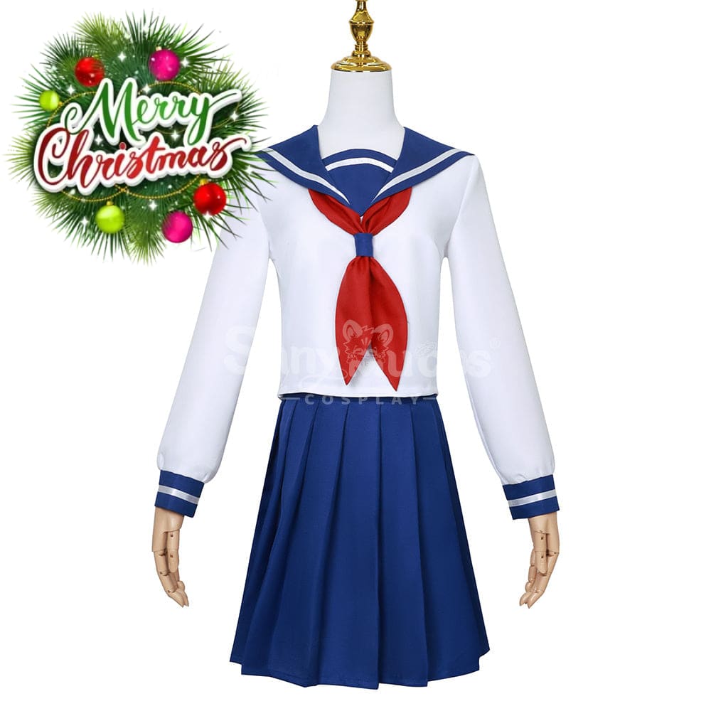 【In Stock】Anime Mission: Yozakura Family Cosplay Mutsumi Costume Plus Size Blue / Xs Costumes