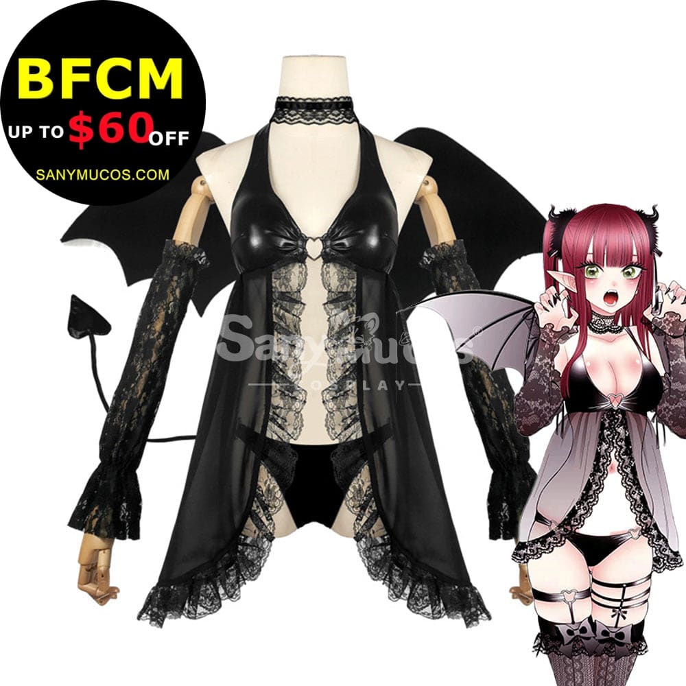 【In Stock】Anime My Dress Up Darling Cosplay Little Devil Kitagawa Marin Costume Costumes