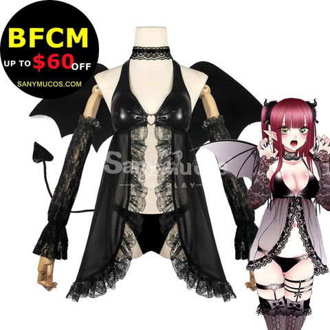 【In Stock】Anime My Dress Up Darling Cosplay Little Devil Kitagawa Marin Costume Costumes