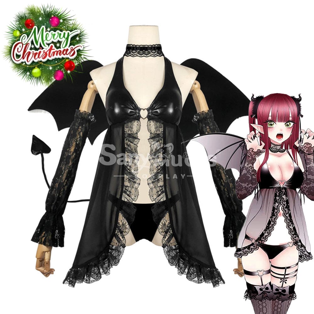 【In Stock】Anime My Dress Up Darling Cosplay Little Devil Kitagawa Marin Costume Costumes