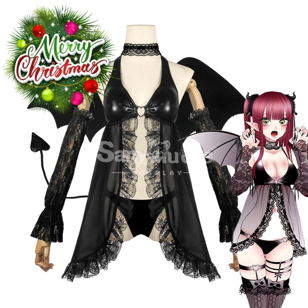 【In Stock】Anime My Dress Up Darling Cosplay Little Devil Kitagawa Marin Costume Costumes