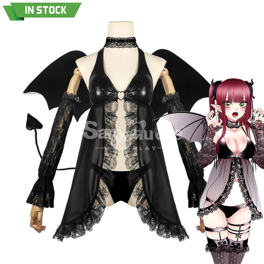 【In Stock】Anime My Dress Up Darling Cosplay Little Devil Kitagawa Marin Costume Costumes