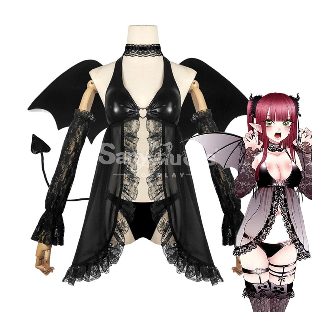 【In Stock】Anime My Dress Up Darling Cosplay Little Devil Kitagawa Marin Costume Costumes