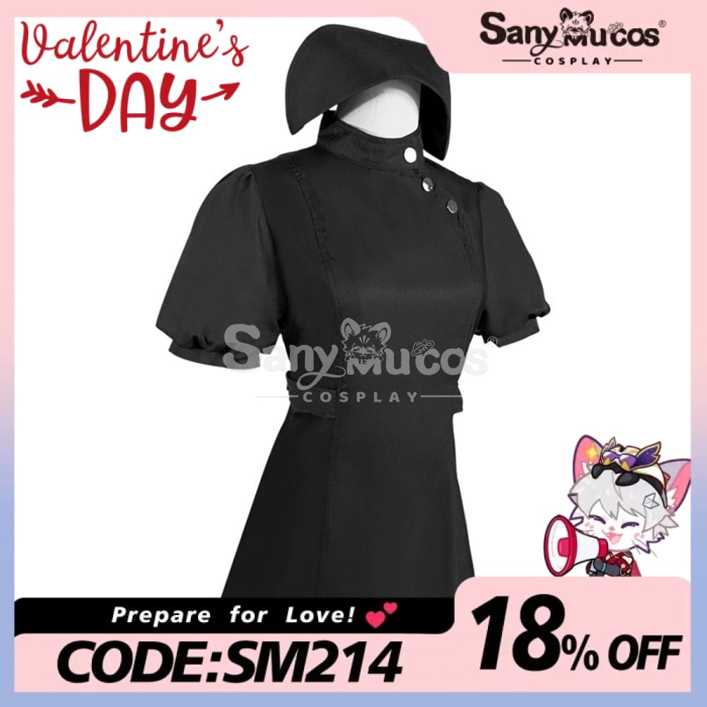 【In Stock】Anime My Dress Up Darling Cosplay Nurse Kitagawa Marin Costume Black / S Costumes