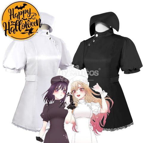 【In Stock】Anime My Dress Up Darling Cosplay Nurse Kitagawa Marin Costume Costumes