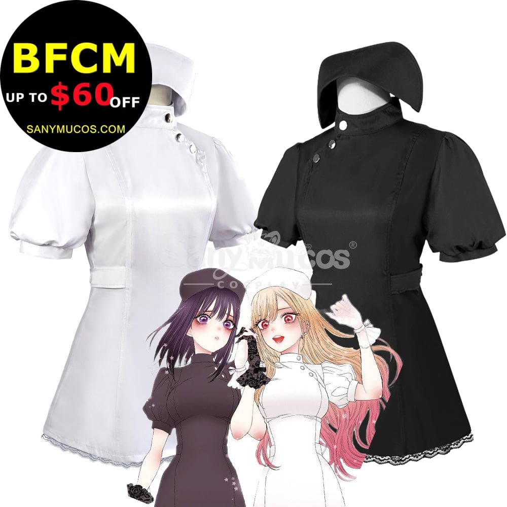 【In Stock】Anime My Dress Up Darling Cosplay Nurse Kitagawa Marin Costume Costumes