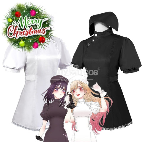 【In Stock】Anime My Dress Up Darling Cosplay Nurse Kitagawa Marin Costume Costumes