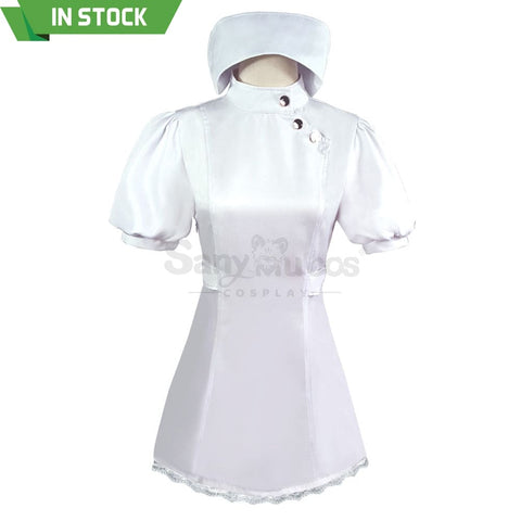 【In Stock】Anime My Dress Up Darling Cosplay Nurse Kitagawa Marin Costume White / S Costumes